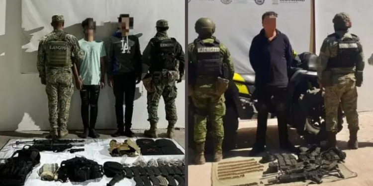 Detienen a tres hombres armados en cuatrimotos en Culiacán y Cosalá, Sinaloa