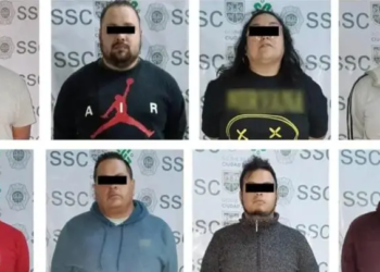 Cae banda de montachoques en la calzada Ignacio Zaragoza