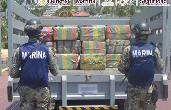 Golpe al narco en altamar: aseguran 1.8 toneladas de cocaína en costas de Acapulco