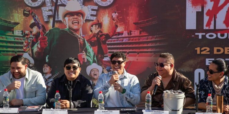 GRUPO FIRME ANUNCIA EN RUEDA DE PRENSA GIRA HISTÓRICA PARA 2025 POR TODO EL PAÍS