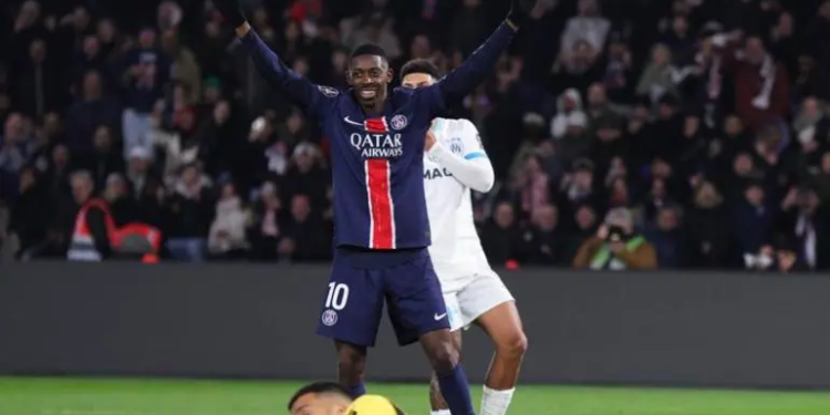 PSG se impone al Marsella en el clásico y acaricia el título de la Ligue 1