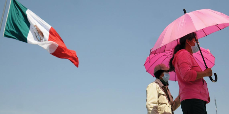 Se pronostican vientos fuertes a muy fuertes para este martes en la mayor parte de México