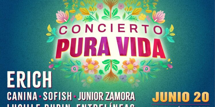 Ven a disfrutar de una noche llena de talento latino en el Concierto Pura Vida