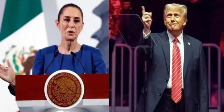 Relación entre Trump y Sheinbaum es ‘bastante buena’: Casa Blanca