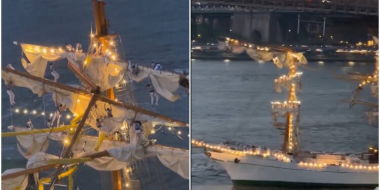 Choque del buque escuela Cuauhtémoc: así es la embarcación siniestrada en Nueva York