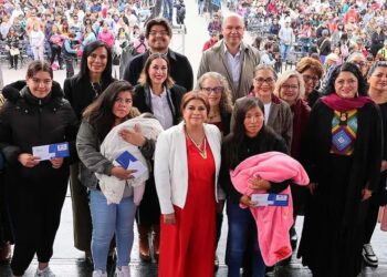 Desde la Cuna en CDMX entrega 19 mil apoyos de mil 200 pesos