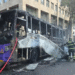 Autobús de transporte público se incendia en el Centro Histórico