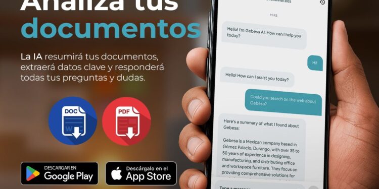 Gebesa lanza el primer escritorio con inteligencia del mundo