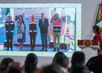 Sheinbaum da banderazo a tramo ferroviario Querétaro-Irapuato