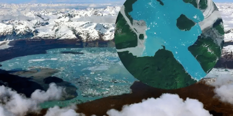 NASA descubre nueva isla en Alaska debido al deshielo de los glaciares