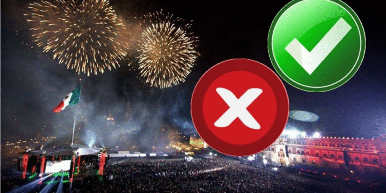 Grito de Independencia en el Zócalo de CDMX: Lista de objetos que no puedes llevar