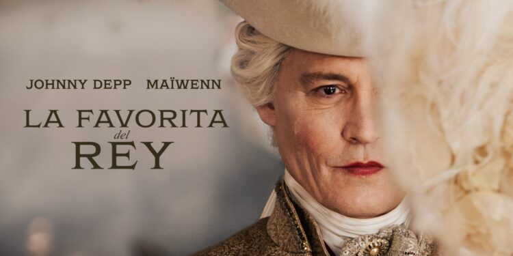 Filmelier+ estrena en septiembre en  exclusiva el drama francés “La favorita del rey” con Johnny Depp