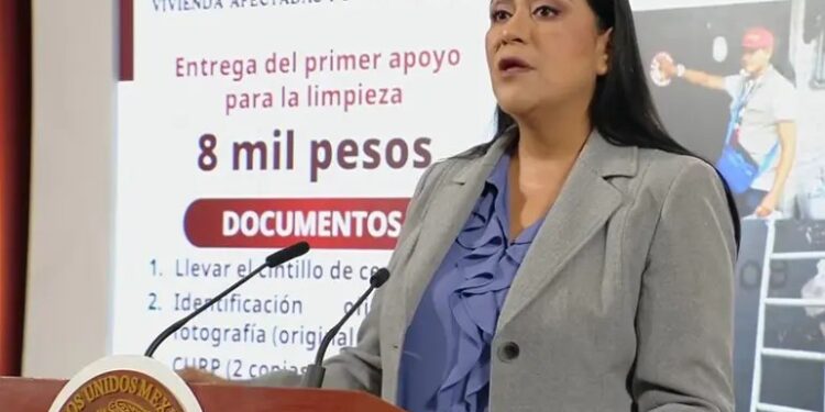 Bienestar entregará 8 mil pesos a afectados por lluvias en CDMX y Edomex; hoy inicia dispersión