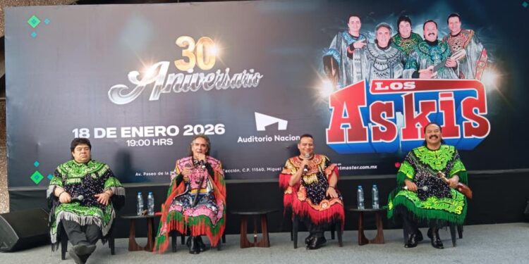 Una fiesta de sonidos y memorias: Los Askis celebran tres décadas de trayectoria en el Auditorio Nacional