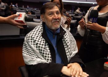 Fernández Noroña viajará a Palestina invitado por Emiratos Árabes Unidos