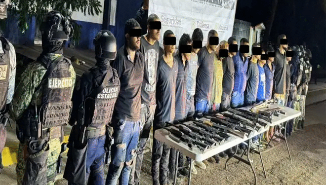 GN asegura droga, armas y explosivos en Sinaloa; caen 3 extranjeros