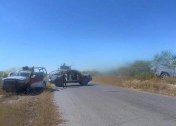 Enfrentamiento armado en Reynosa deja cinco sujetos abatidos; aseguran «ponchallantas» y armas