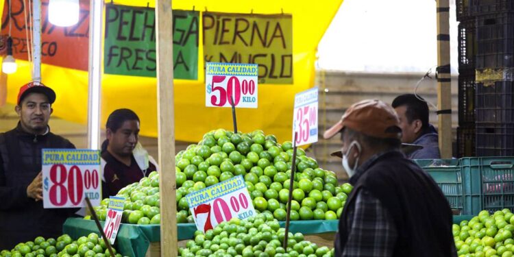 Inflación de México se acelera a 3.80% en penúltimo mes de 2025