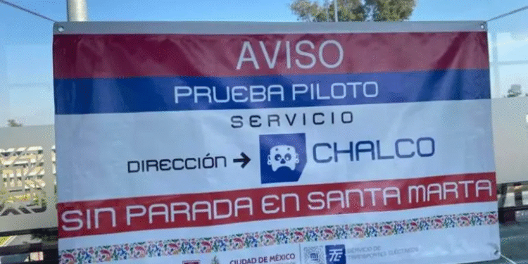 Empieza prueba piloto de nueva ruta del Trolebús Elevado de Constitución de 1917 a Chalco