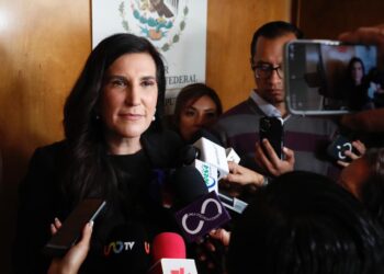 Llama Kenia López Rabadán a que autoridades se coordinen para atrapar y castigar a responsables de ataque en Salamanca