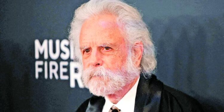 Muere Bob Weir, cofundador de Grateful Dead, a los 78 años