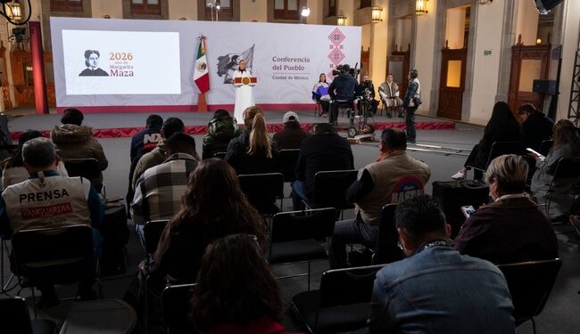 Presidenta destaca inicio del 2026 con ganancia del peso, aumento del salario e incremento en llegada de visitantes internacionales