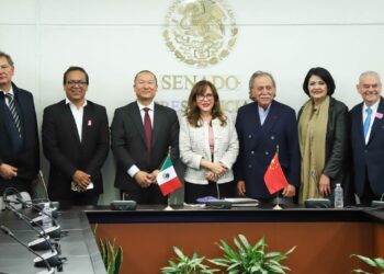 Destaca Yeidckol Polevnsky importancia de la cooperación para el desarrollo entre México y China