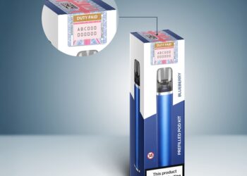 SICPA obtiene una importante adjudicación europea para el programa de sellos fiscales para vapeo del Reino Unido