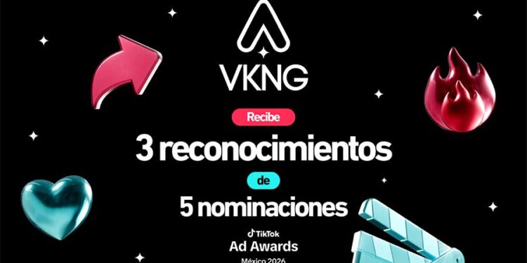VKNG Group obtiene tres reconocimientos en los TikTok Ad Awards 2026