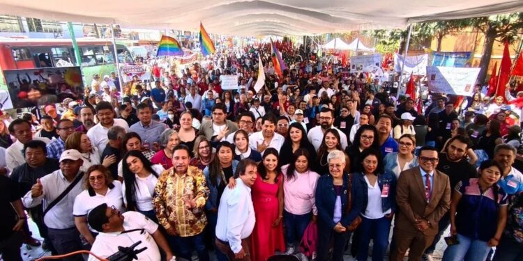 DIPUTADA VALERIA CRUZ LLAMA A TRABAJAR EN UNIDAD PARA HACER DE IZTAPALAPA UN REFERENTE NACIONAL