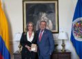 En el marco de Parlamericas: Sostiene la Vicepresidenta de la Cámara de Diputados Paulina Rubio reunión protocolaria con el Presidente del Consejo Permanente de la Organización de Estados Americanos