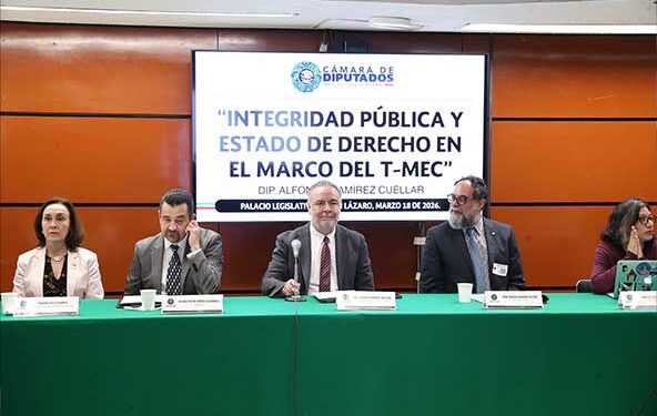 Plantea Alfonso Ramírez reforzar el capítulo anticorrupción del T-MEC