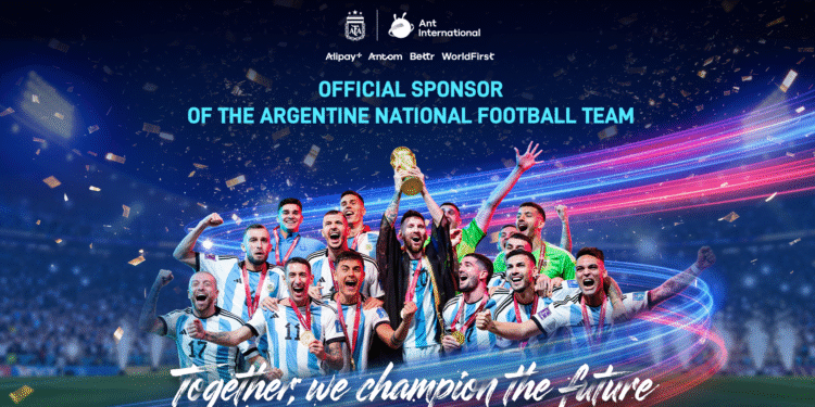 Ant International se convierte en patrocinador oficial de la Selección Nacional de Fútbol de Argentina