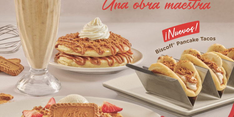 IHOP celebra una deliciosa colaboración con Biscoff® y presenta un nuevo menú de temporada en Latinoamérica