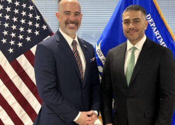 Harfuch y el director de la DEA se reúnen en Washington para hablar de cooperación contra el narcotráfico