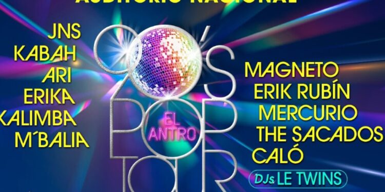 El 90’s Pop Tour ‘Antro’ llega al Coloso de Reforma el sábado 14 de marzo