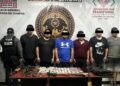 Detienen en carretera de Chiapas a seis sujetos armados que pertenecen al CJNG