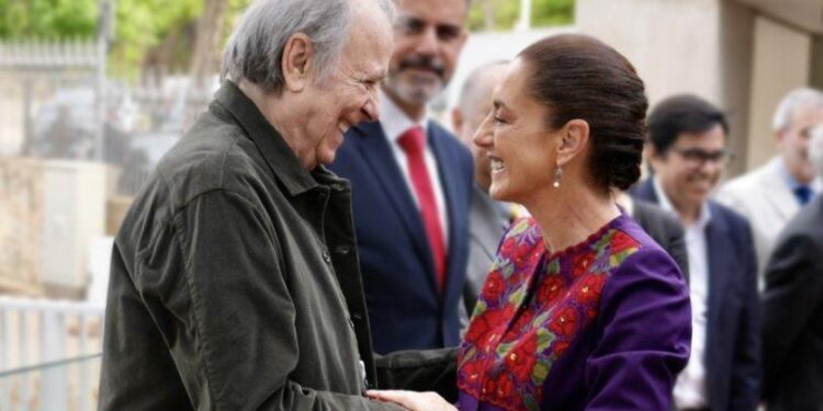 Sheinbaum reconoce a Joan Manuel Serrat como símbolo de la música y la resistencia