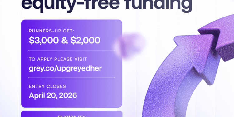 Grey lanza la tercera edición de UpGreyed Her con una subvención de 10.000 dólares para empresas dirigidas por mujeres