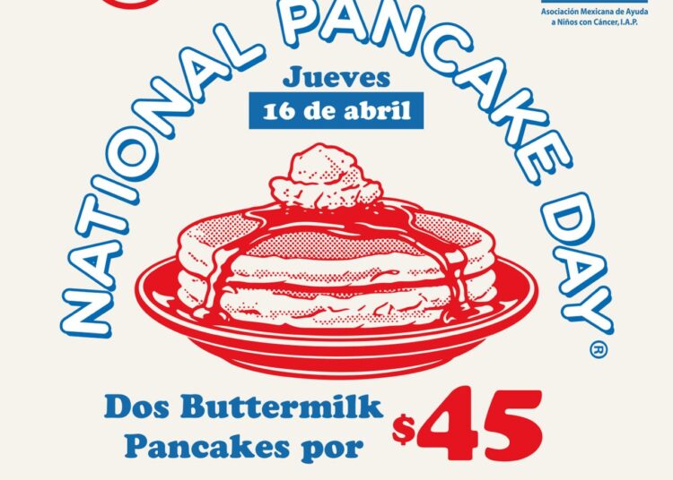  IHOP® celebra el 13° Día Nacional del Pancake el 16 de abril en apoyo a la lucha contra el cáncer infantil