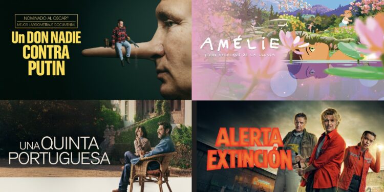 Un don nadie contra Putin, Si pudiera, te patearía y Amélie y los secretos de la lluvia encabezan estrenos de Sofá Digital para compra y renta en abril