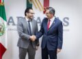 Impulsa gobernador de Tamaulipas agenda aduanera estratégica con nuevo titular de la ANAM