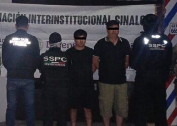 Capturan a dos miembros de «Los Chapitos» durante cateos a inmuebles en Mazatlán