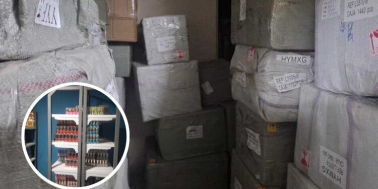 Decomisan más de 79 toneladas de mercancía ilegal en el Centro Histórico de CDMX