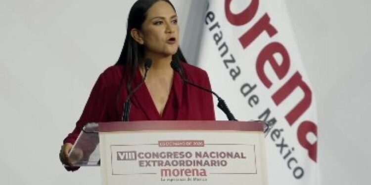 Ariadna Montiel es elegida como presidenta en Congreso Nacional de Morena