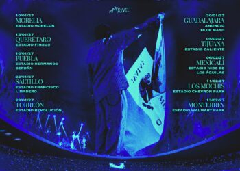 Junior H continúa haciendo historia con: “Tour Estadios México 2027”