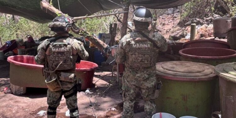 Hallan laboratorios clandestinos y decomisan 10 mil litros de precursores en Jalisco, Sinaloa y Nayarit; uno está ligado a «El Jardinero»