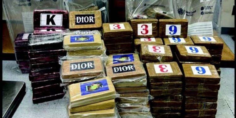 EU incauta 227 kilos de drogas en un buque petrolero; el cargamento iba a ser entregado a un cártel mexicano