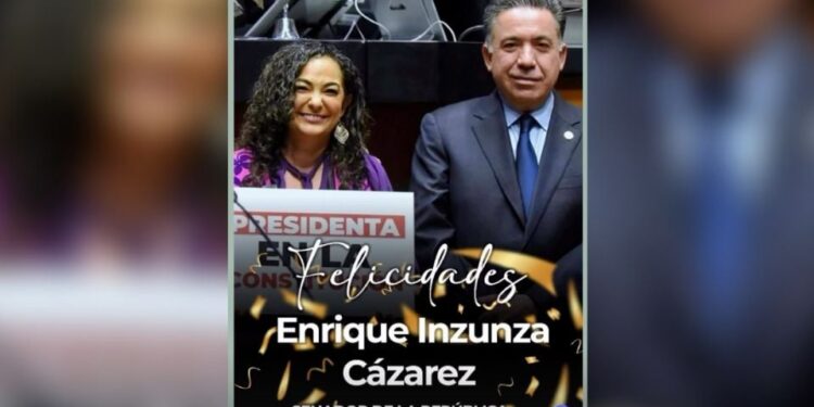 “Felicidades”: senadoras morenistas celebran cumpleaños de Enrique Inzunza, acusado de narcotráfico por EU