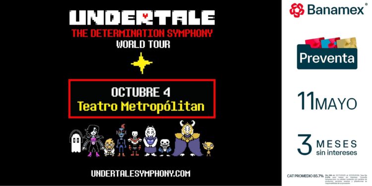 ¡Alerta Gamer! UNDERTALE llegará a México con una experiencia inmersiva